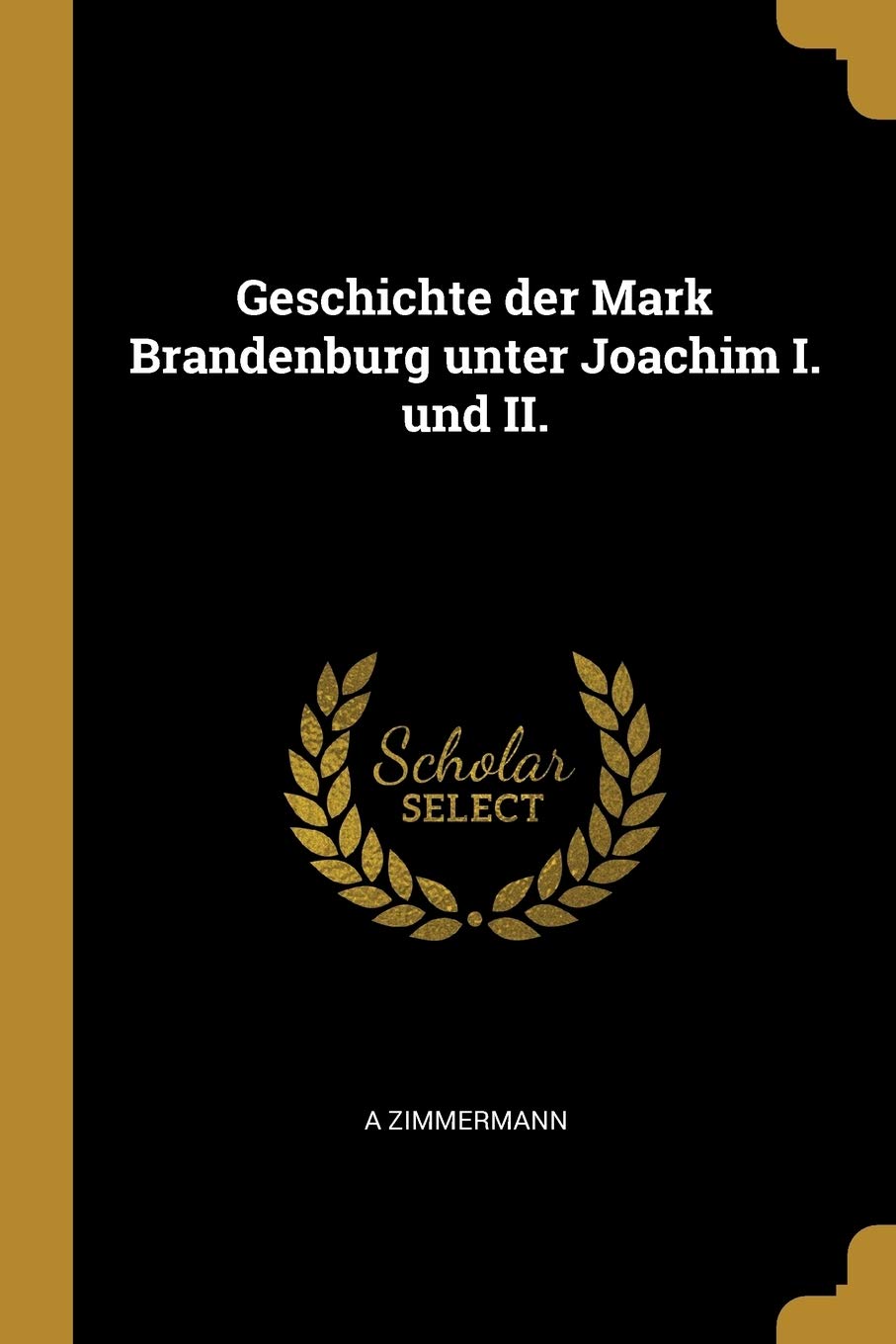 Geschichte der Mark Brandenburg unter Joachim I. und II. Contemporary literature