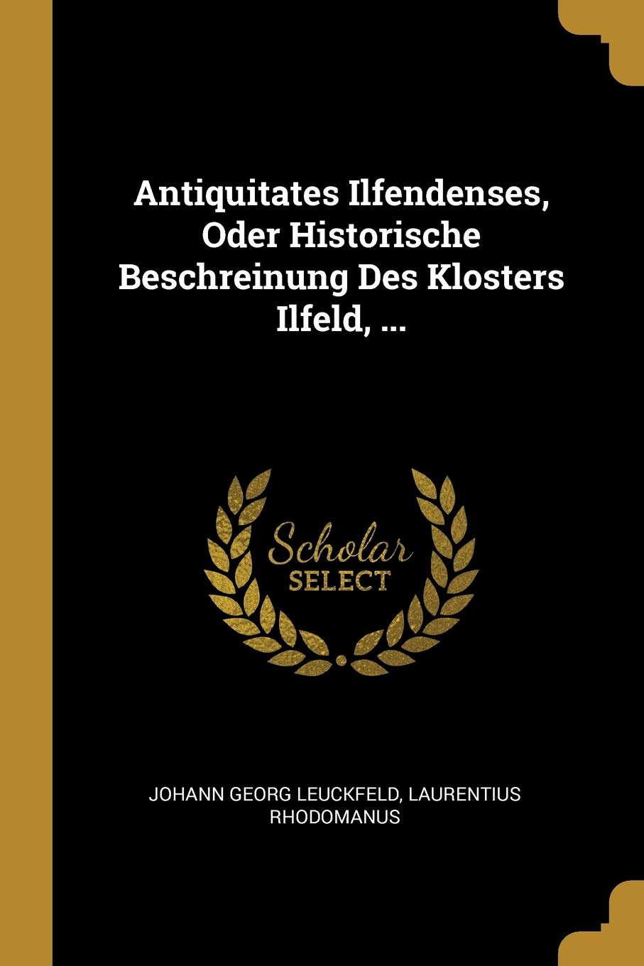 Antiquitates Ilfendenses, Oder Historische Beschreinung Des Klosters Ilfeld, ... Politics & History