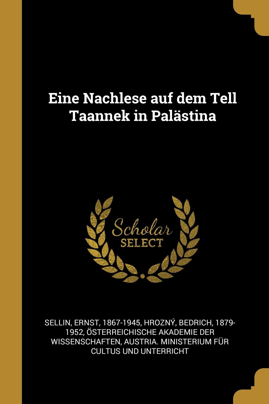 Eine Nachlese auf dem Tell Taannek in Palästina Politics & History