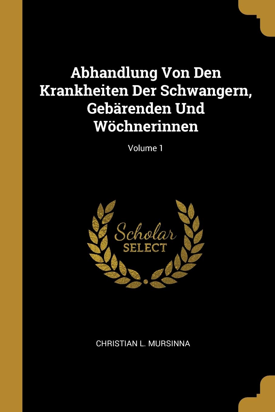 Abhandlung Von Den Krankheiten Der Schwangern, Gebärenden Und Wöchnerinnen; Volume 1 Politics & History