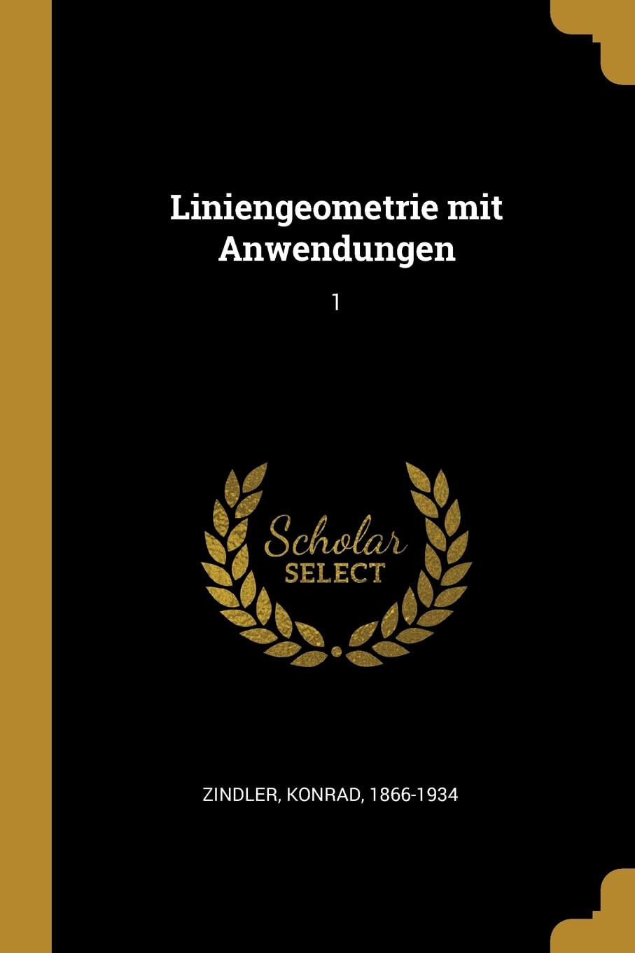 Liniengeometrie mit Anwendungen: 1 Mathematics