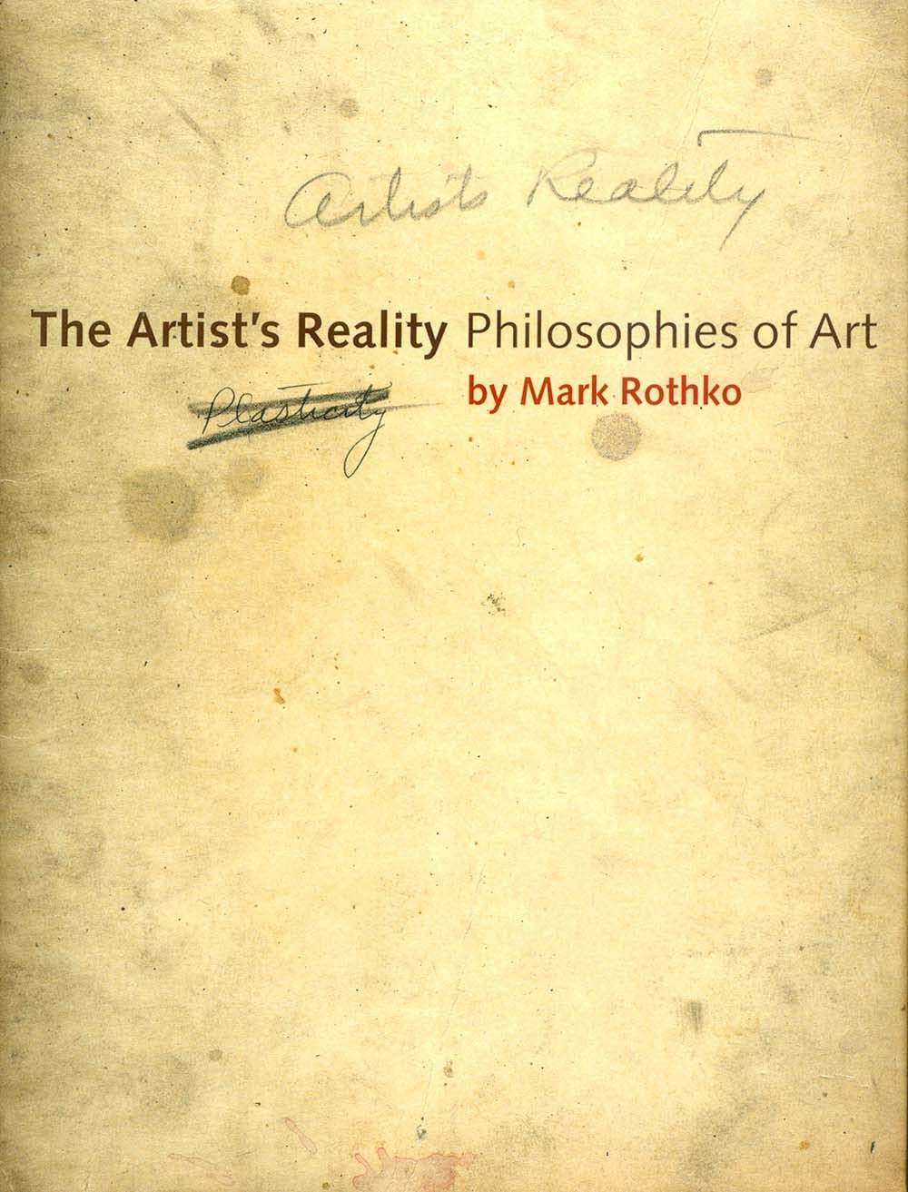 Artist's Reality: Philosophies of Art Media & Communication