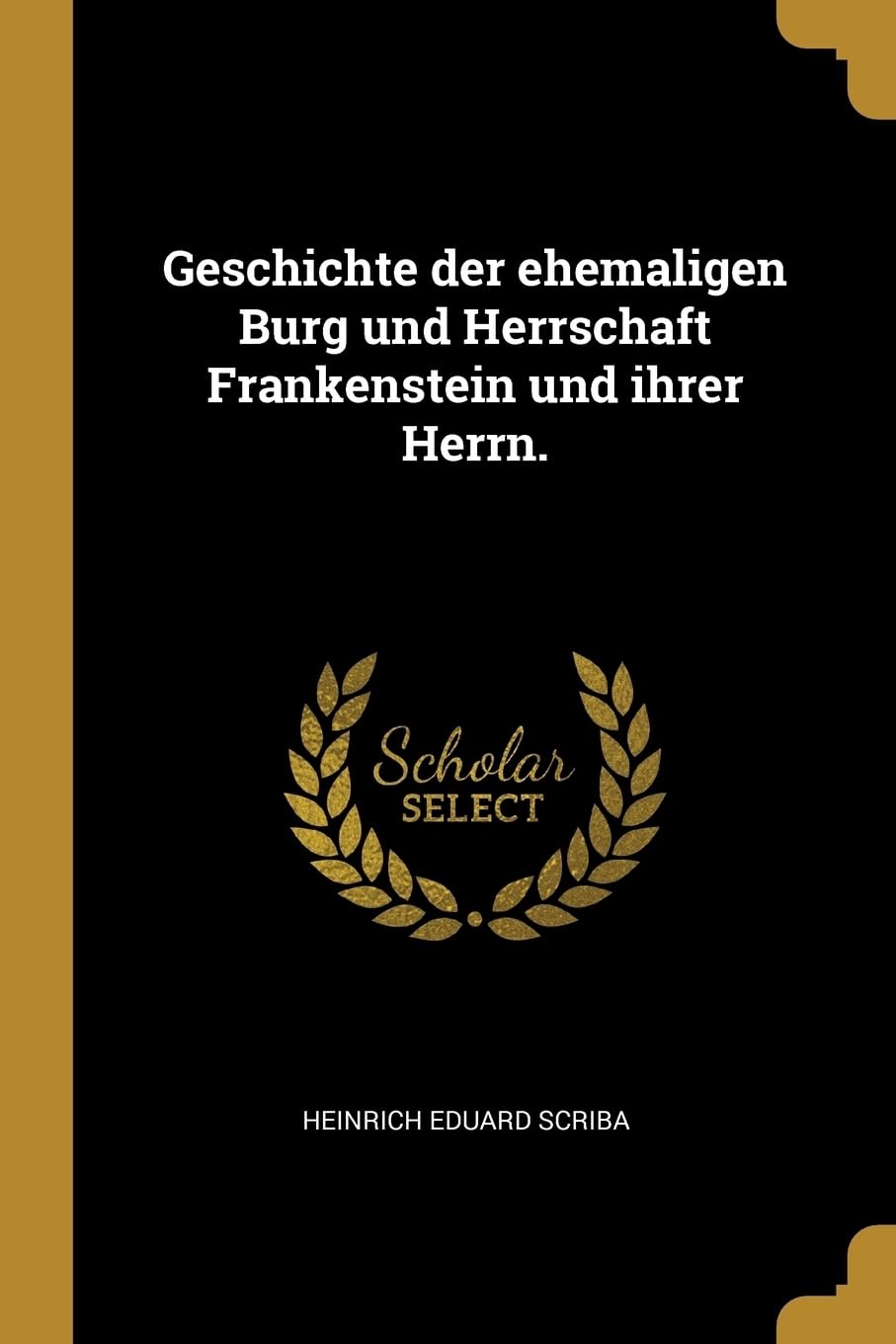Geschichte der ehemaligen Burg und Herrschaft Frankenstein und ihrer Herrn. Contemporary literature