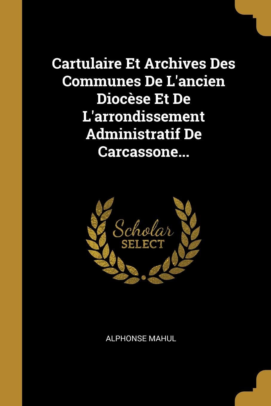 Cartulaire Et Archives Des Communes De L'ancien Diocèse Et De L'arrondissement Administratif De Carcassone... Politics & History