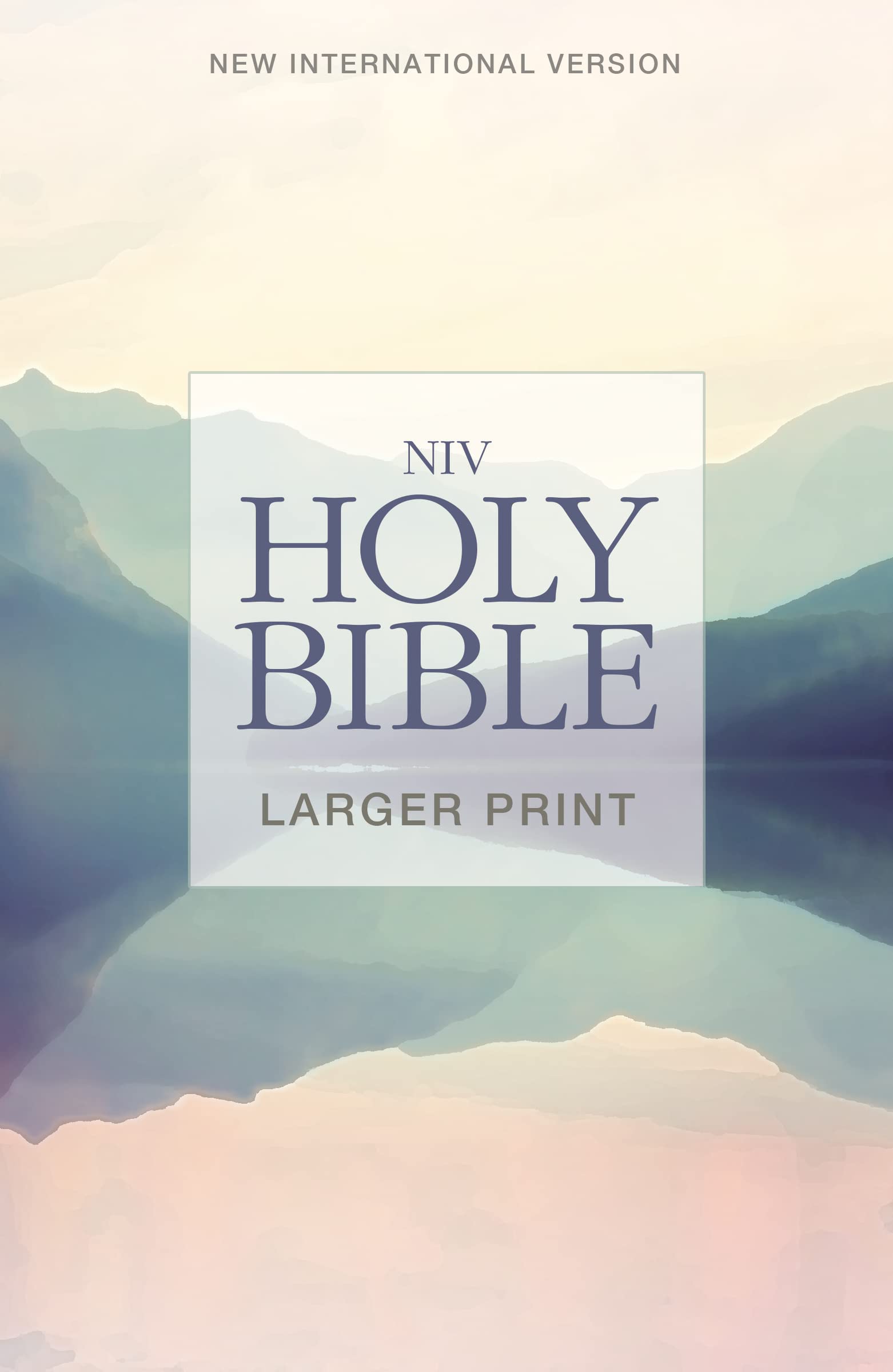 NIV, Holy Bible, Larger Print, Paperback: New International Version, Lakeside Religion & Esotericism