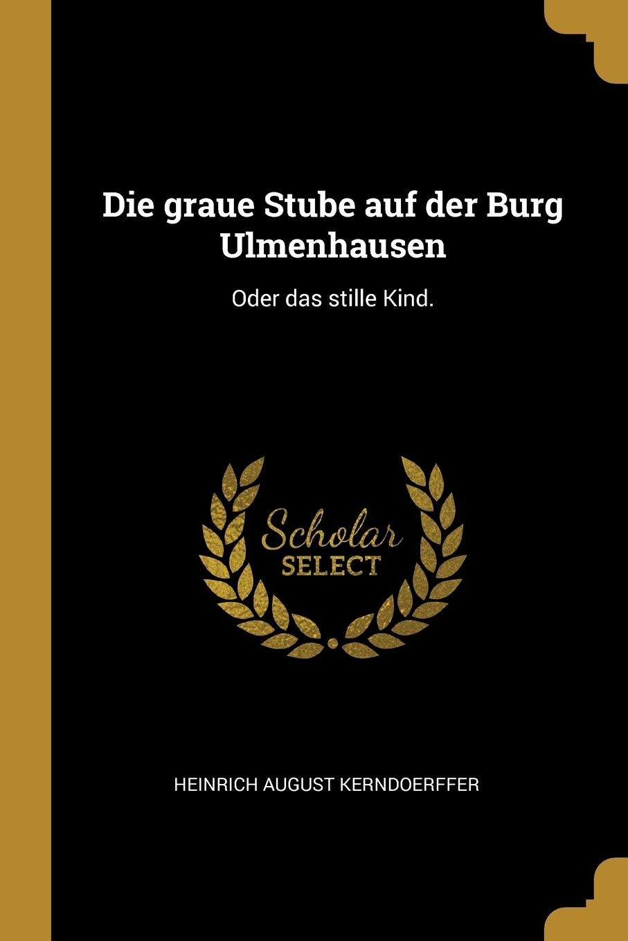 Die graue Stube auf der Burg Ulmenhausen: Oder das stille Kind. Politics & History