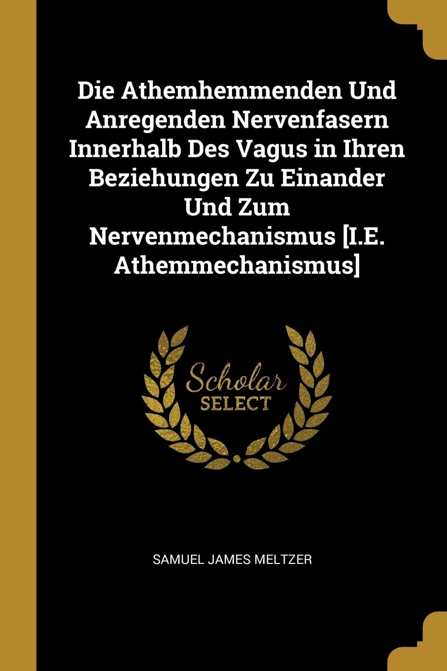 Die Athemhemmenden Und Anregenden Nervenfasern Innerhalb Des Vagus in Ihren Beziehungen Zu Einander Und Zum Nervenmechanismus Children's books