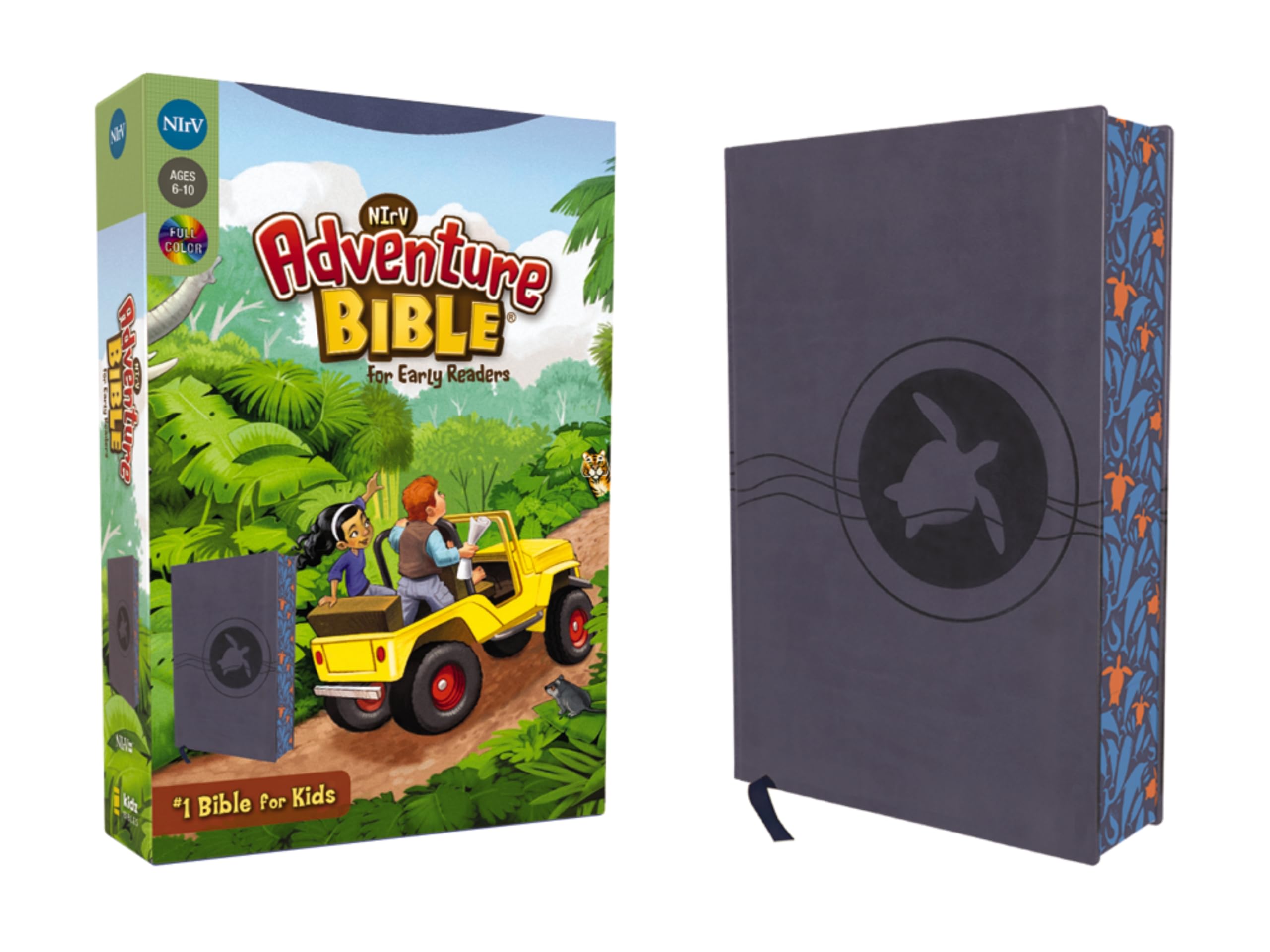 NIrV, Adventure Bible for Early Readers, Leathersoft, Blue, Full Color Film, Art & Culture