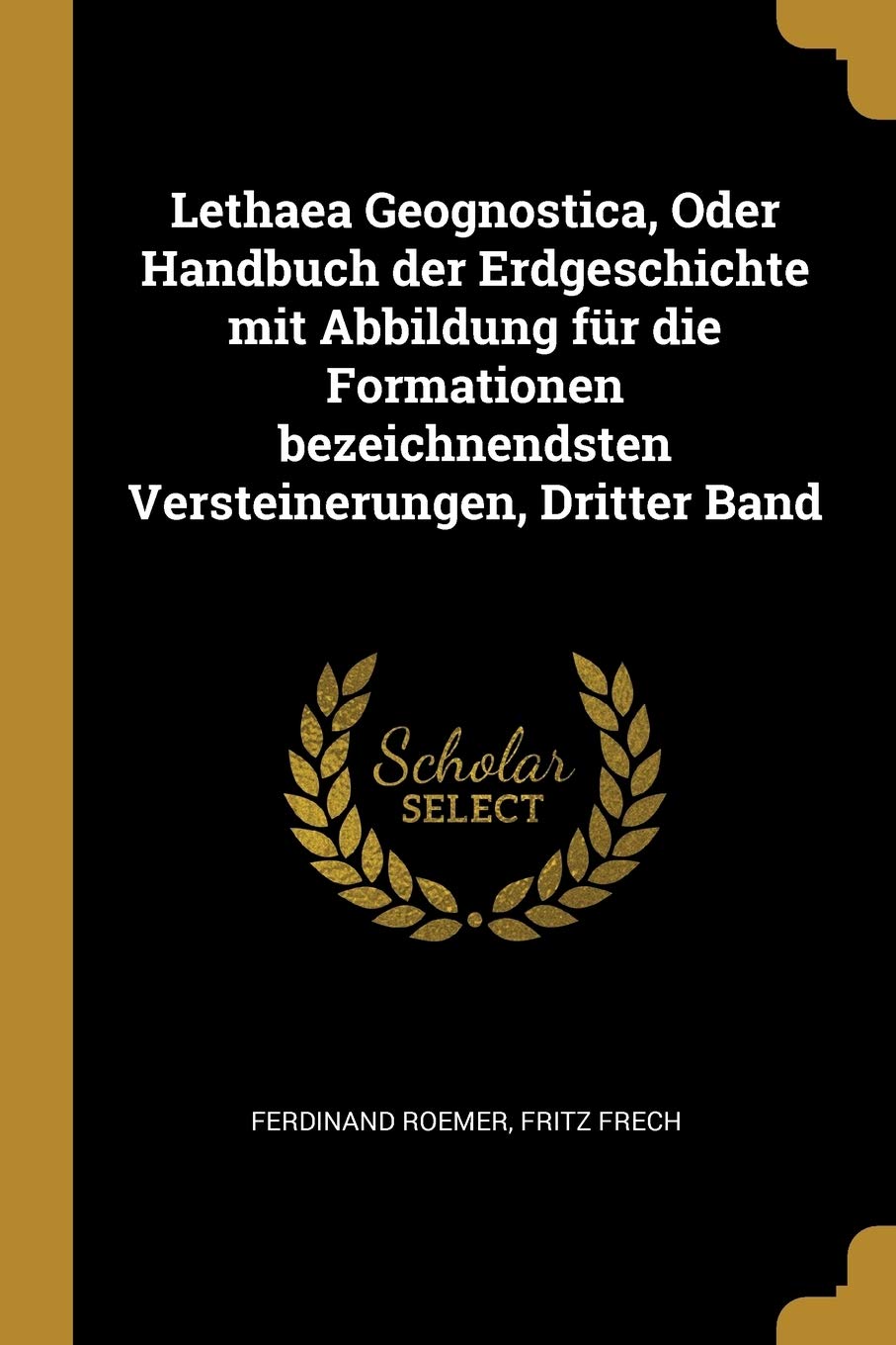 Lethaea Geognostica, Oder Handbuch der Erdgeschichte mit Abbildung für die Formationen bezeichnendsten Versteinerungen, Dritter Band Politics & History
