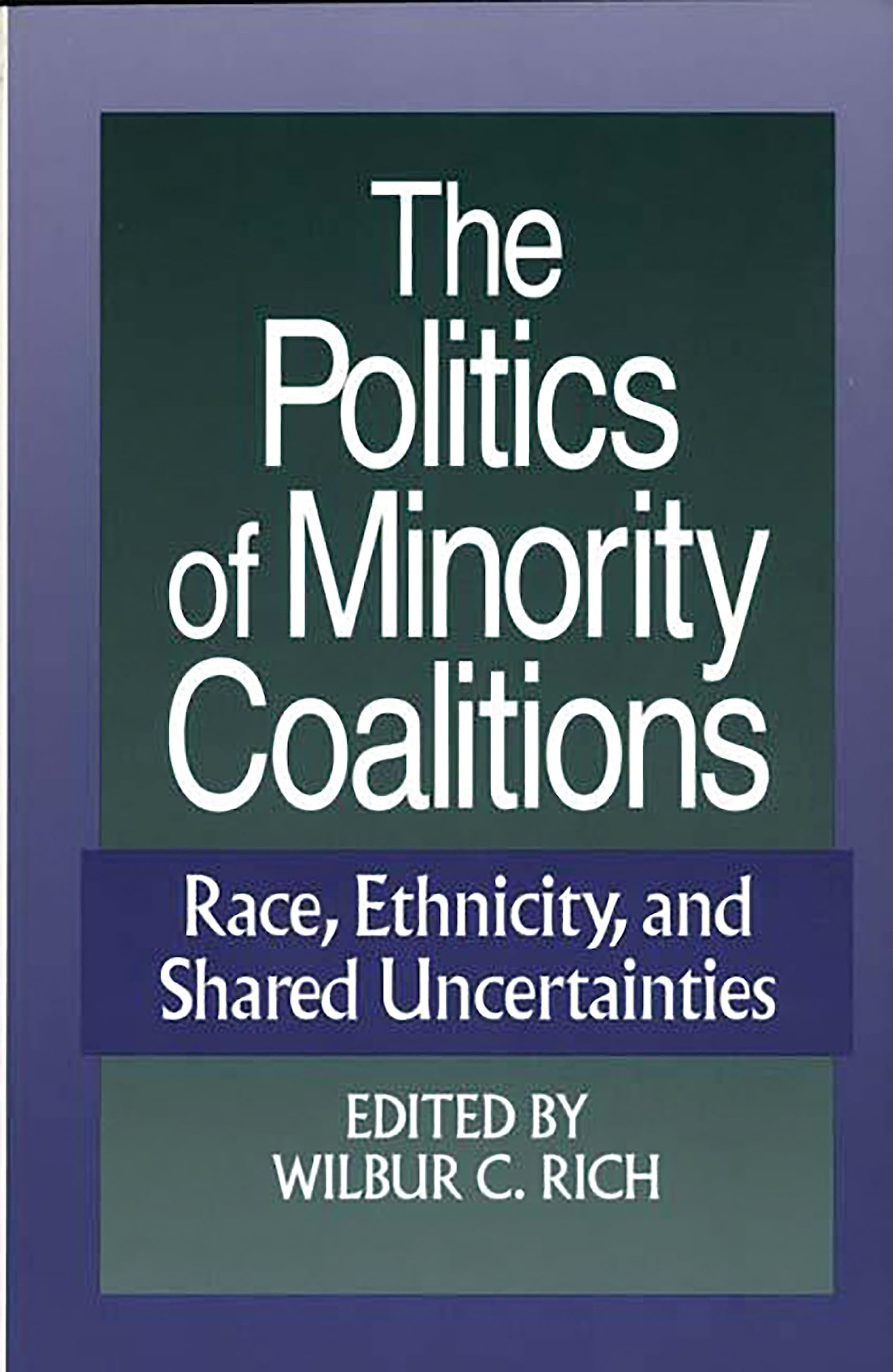 The Politics of Minority Coalitions Law