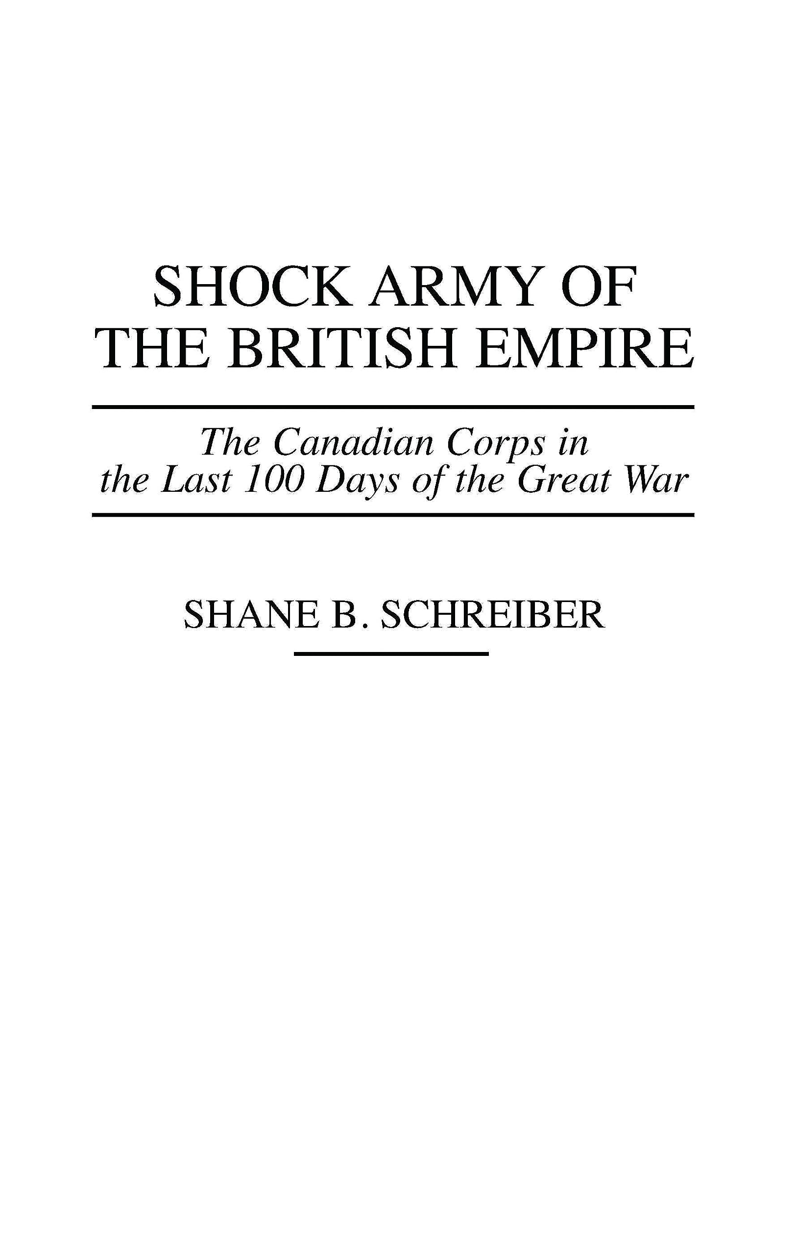 Shock Army of the British Empire Social Sciences