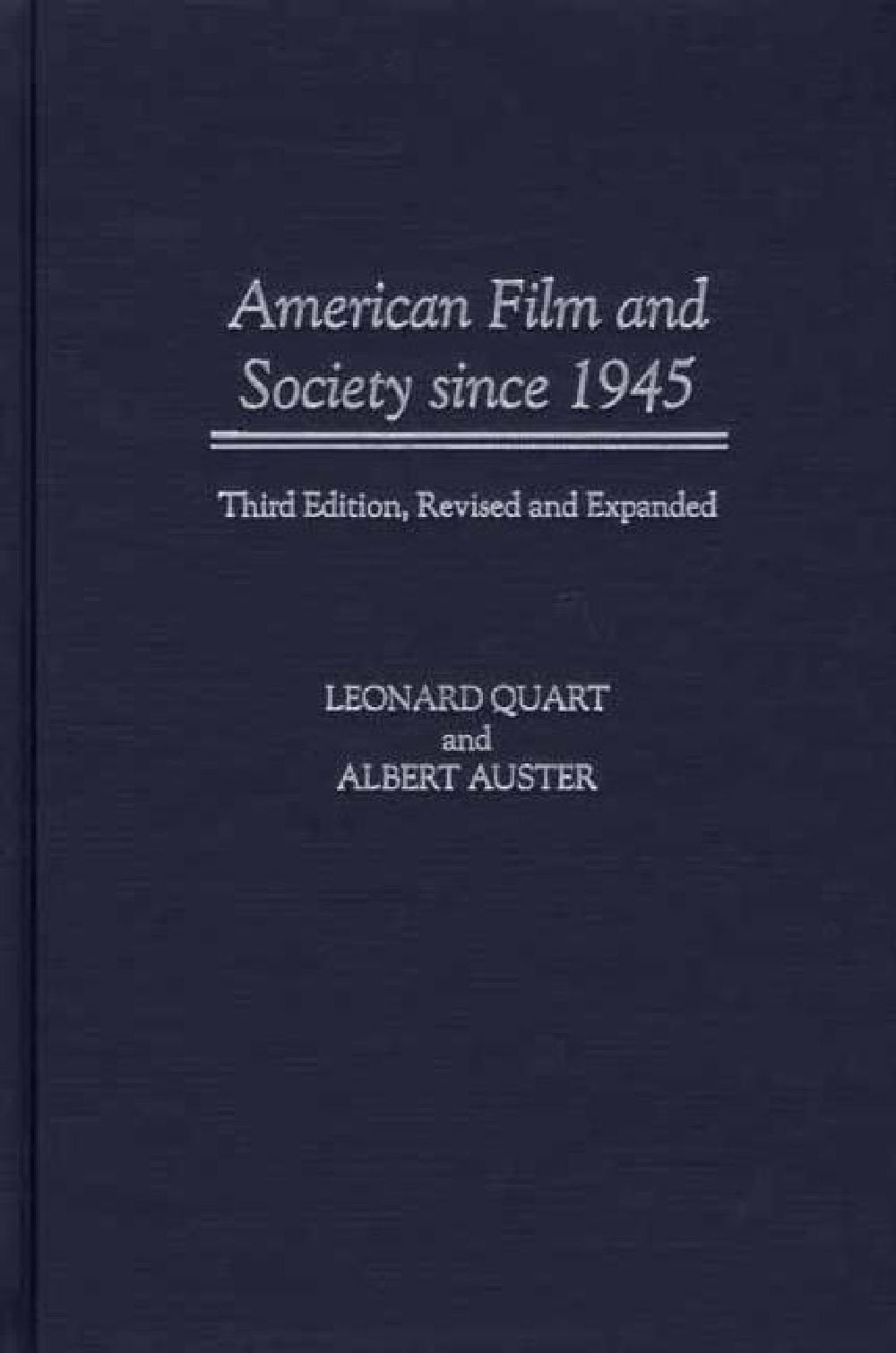 American Film and Society Since 1945 General education