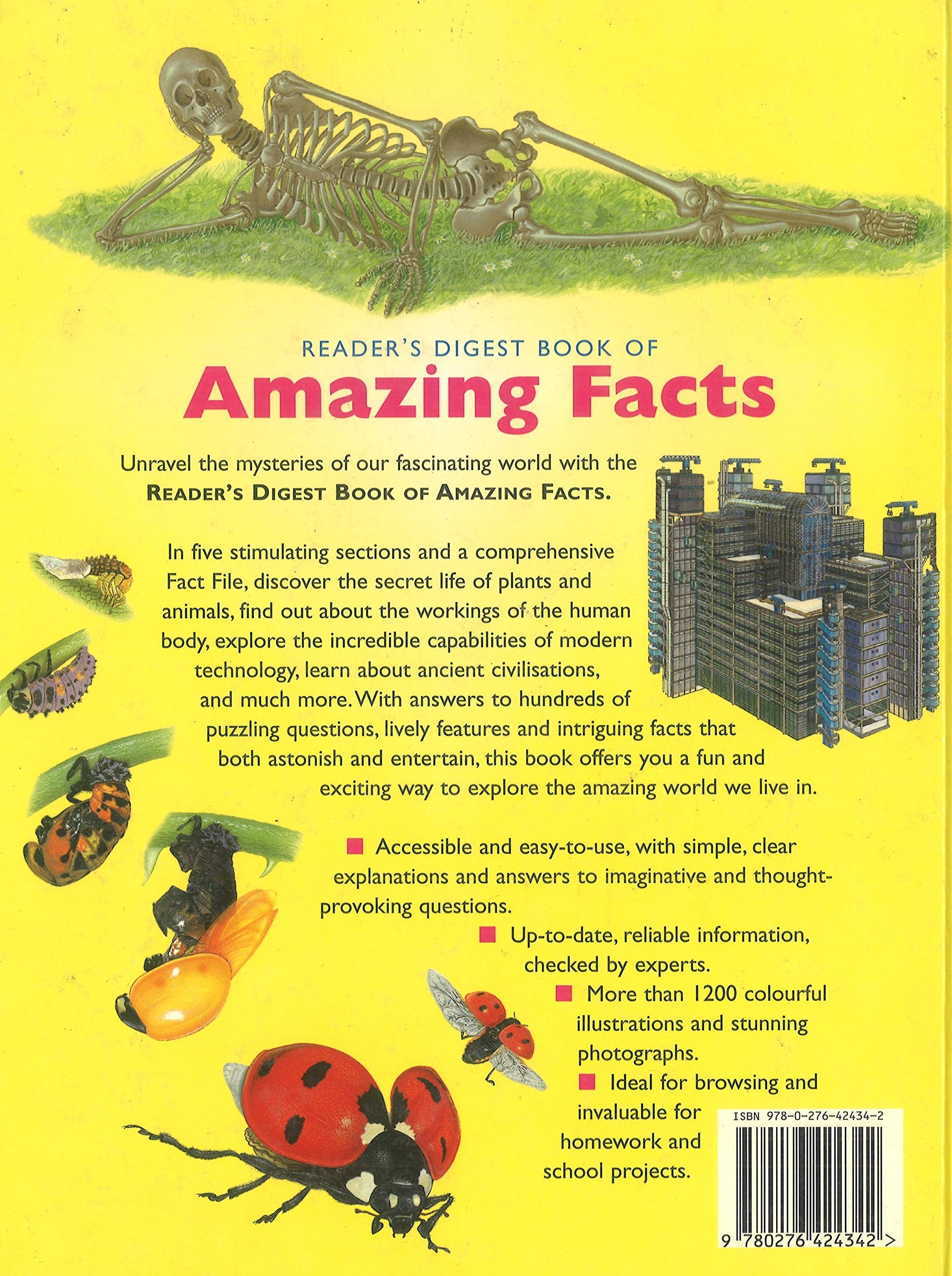 Reader's Digest Book of Amazing Facts: A Children's Guide to the World Reference Books