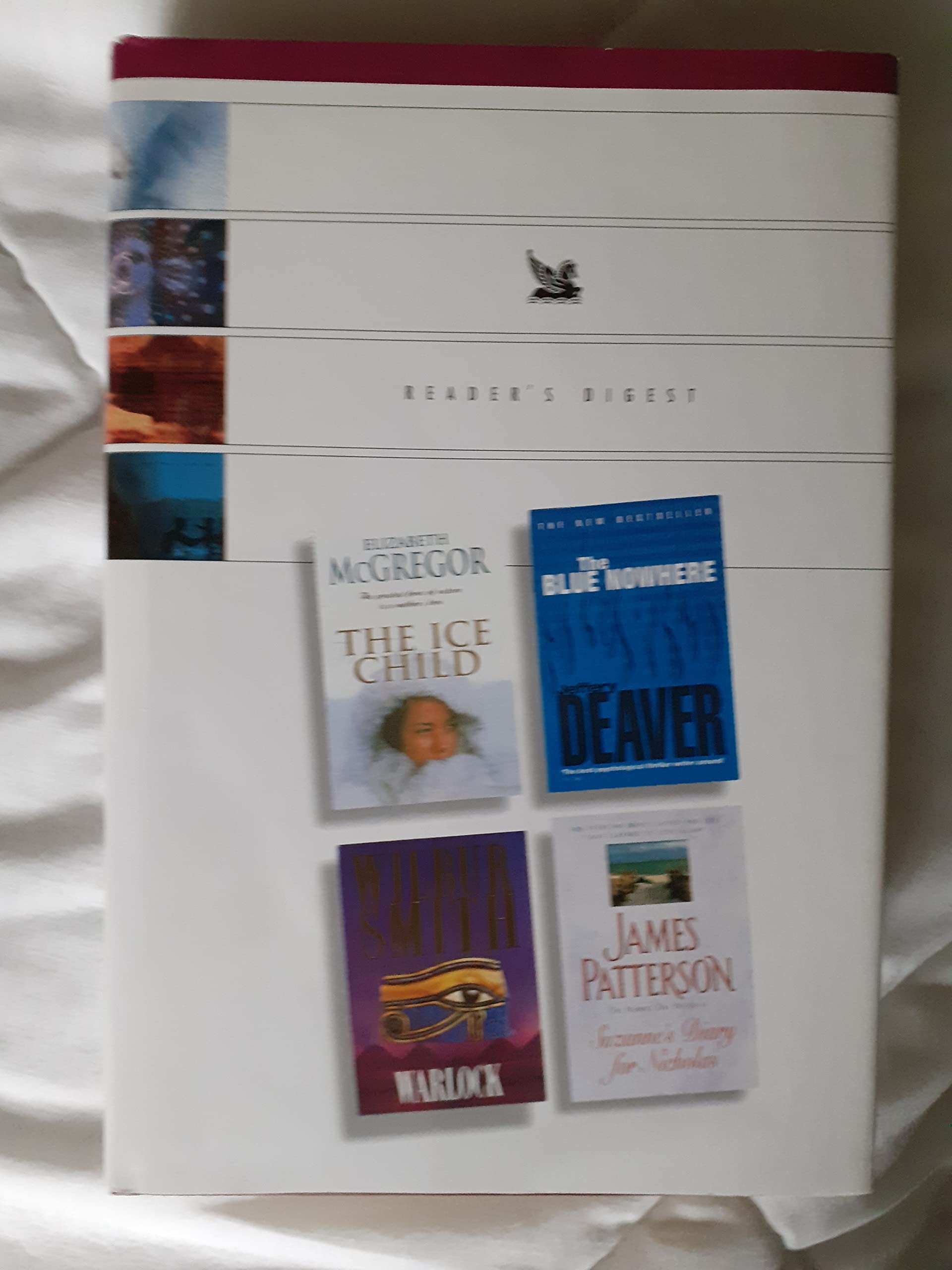 READER'S DIGEST CONDENSED BOOKS - THE ICE CHILD/THE BLUE NOWHERE/WARLOCK/SUZANNE'S DIARY FOR NICHOLAS Books