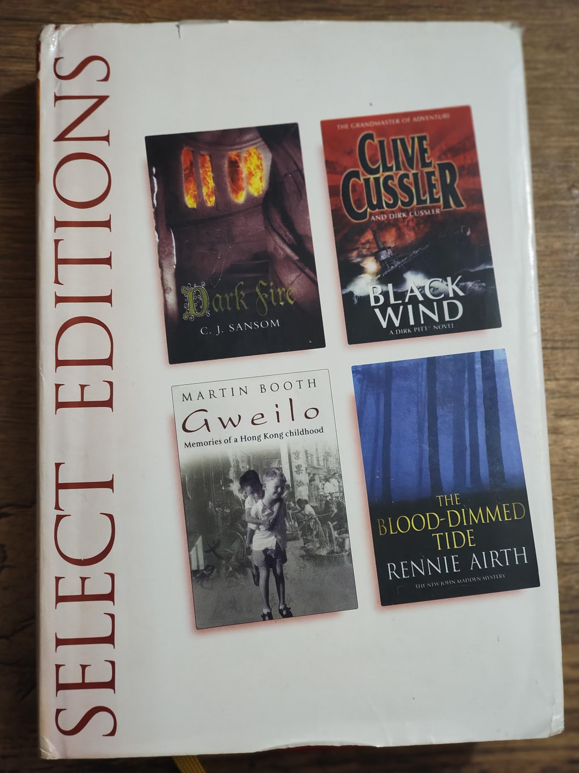 DARK FIRE, BLACK WIND, GWEILO, THE BLOOD-DIMMED TIDE (READER'S DIGEST SELECT EDITIONS) Books