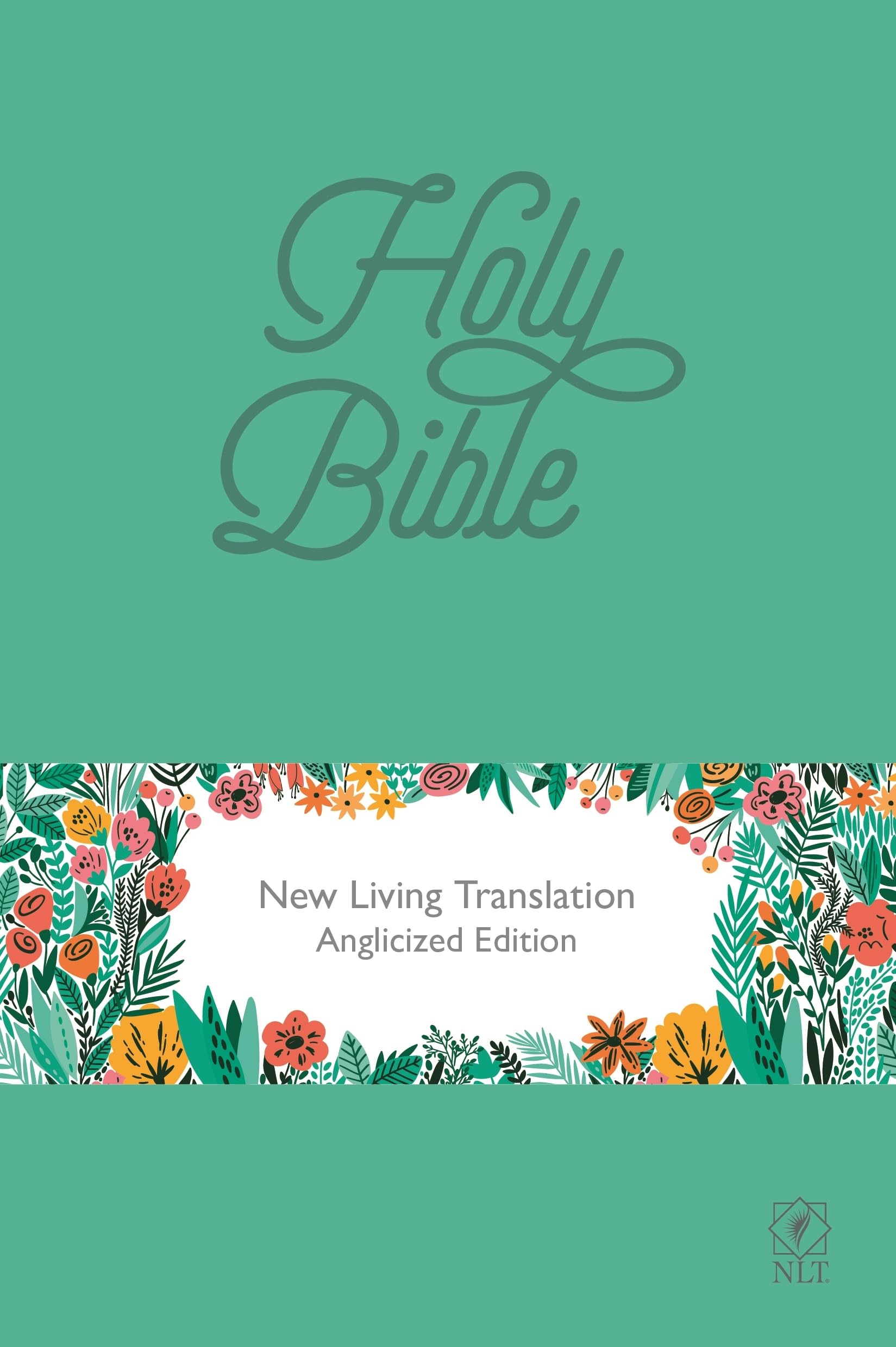 Holy Bible: New Living Translation, Teal Soft-tone Edition: Anglicized Text Version book
