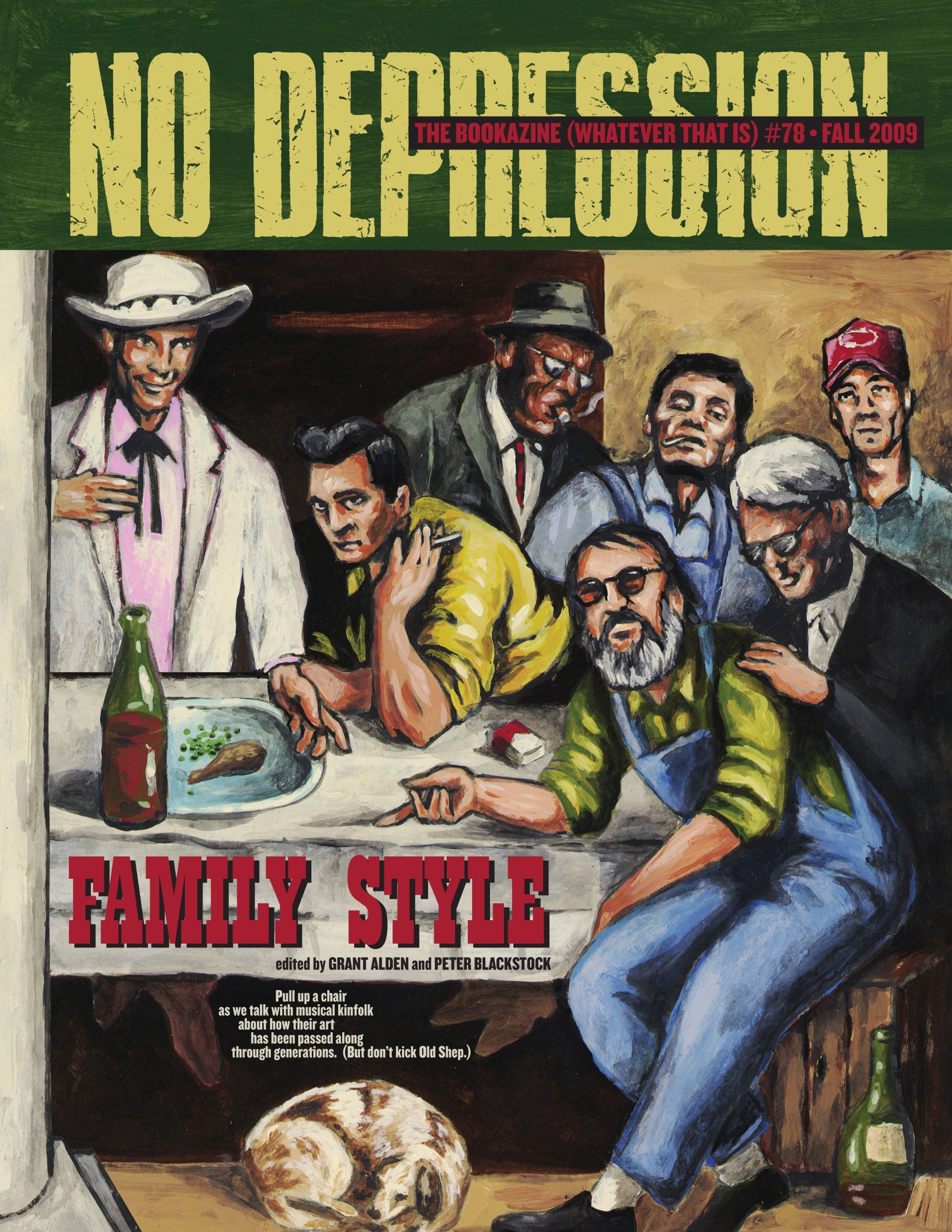 No Depression: The Booazine (Whatever That Is) #78-Fall 2009: Family Style Arts & Music