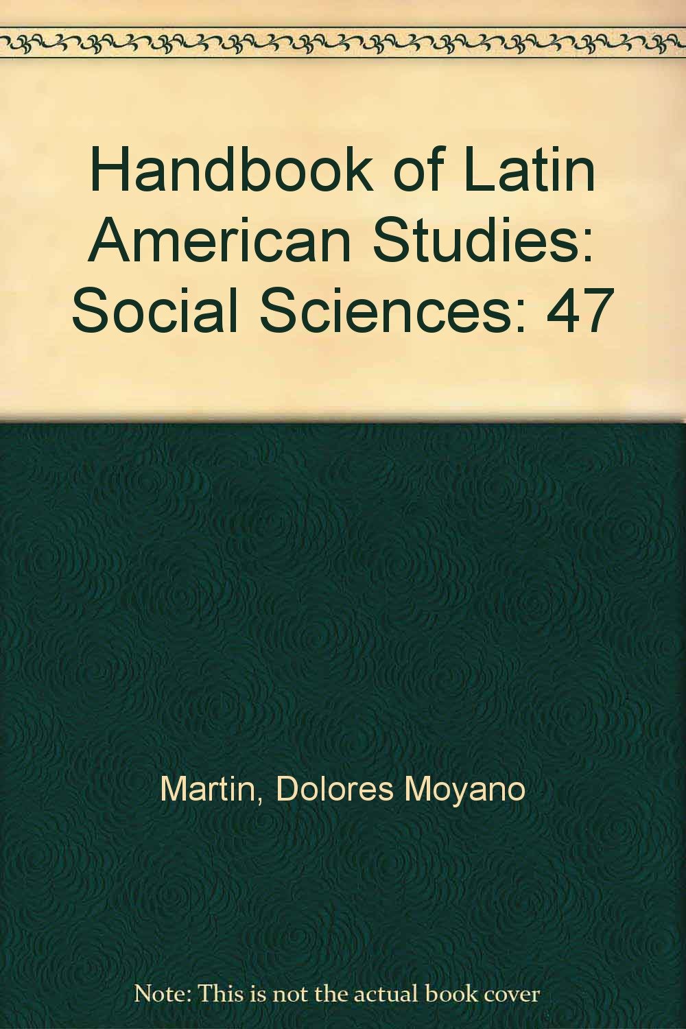 Handbook of Latin American Studies: Social Sciences Reference Books