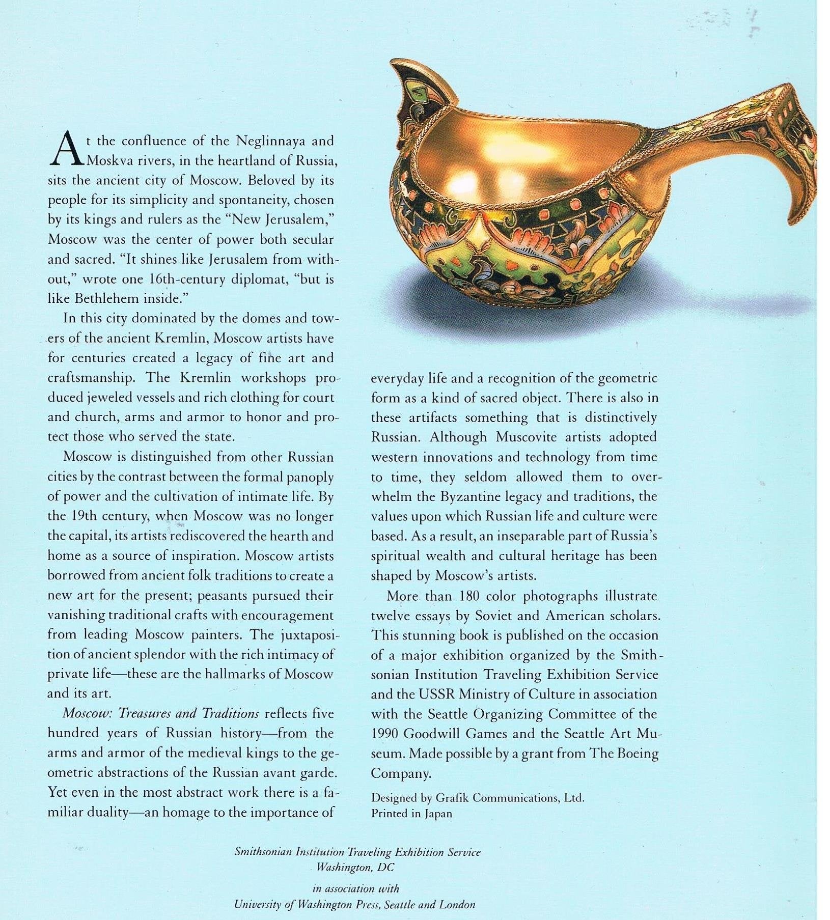 Moscow: Treasures and Traditions (Smithsonian Institution Traveling Exhibition Service) Film, Art & Culture