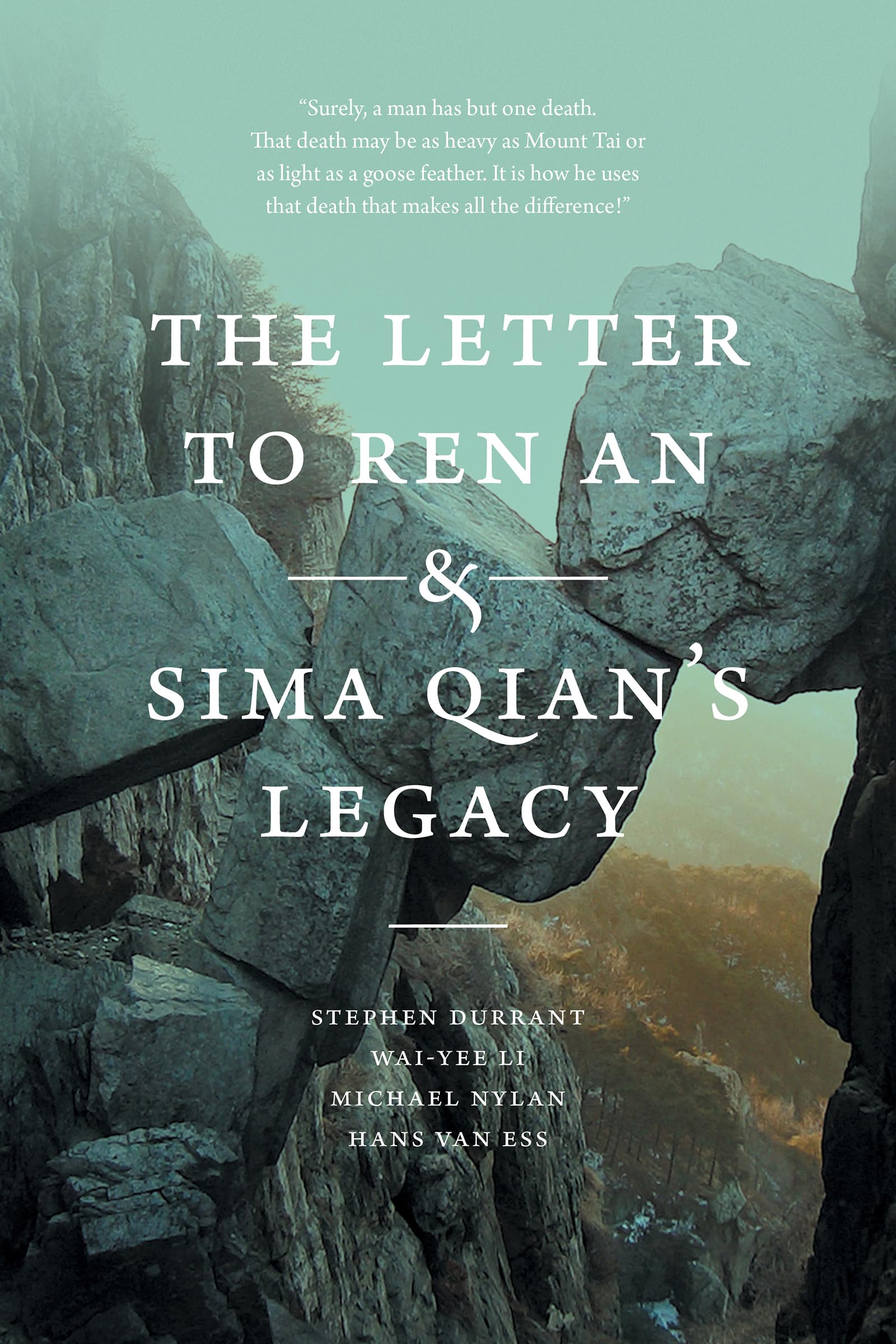 The Letter to Ren An and Sima Qian's Legacy Social Sciences