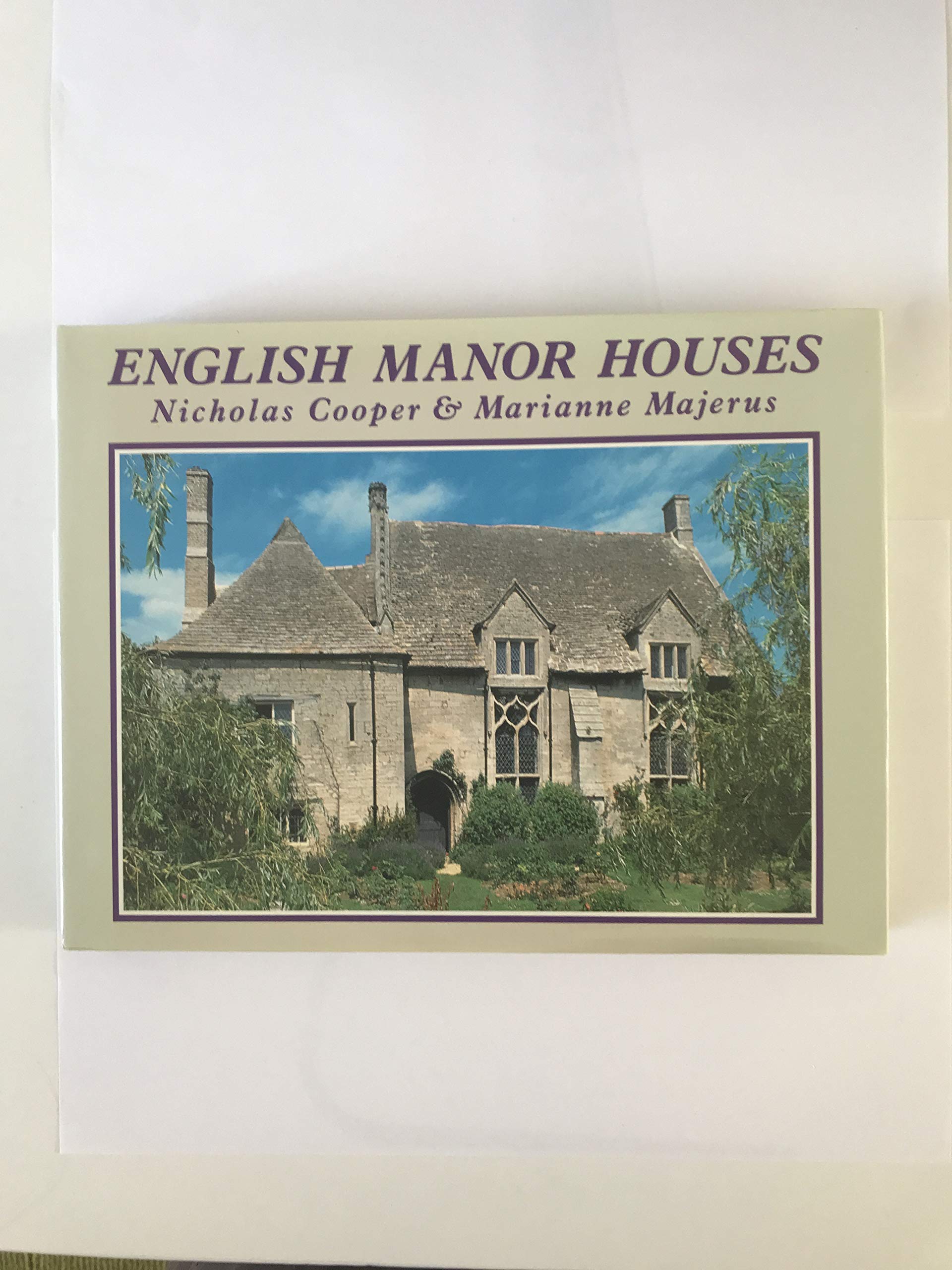 English Manor Houses (Country S.) Architecture