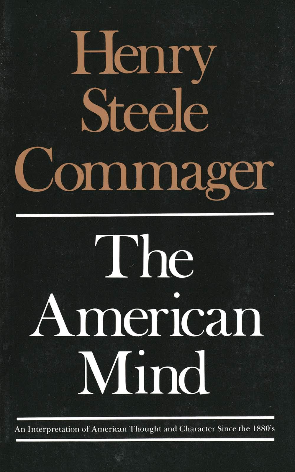 American Mind an Interpretation of American Though book