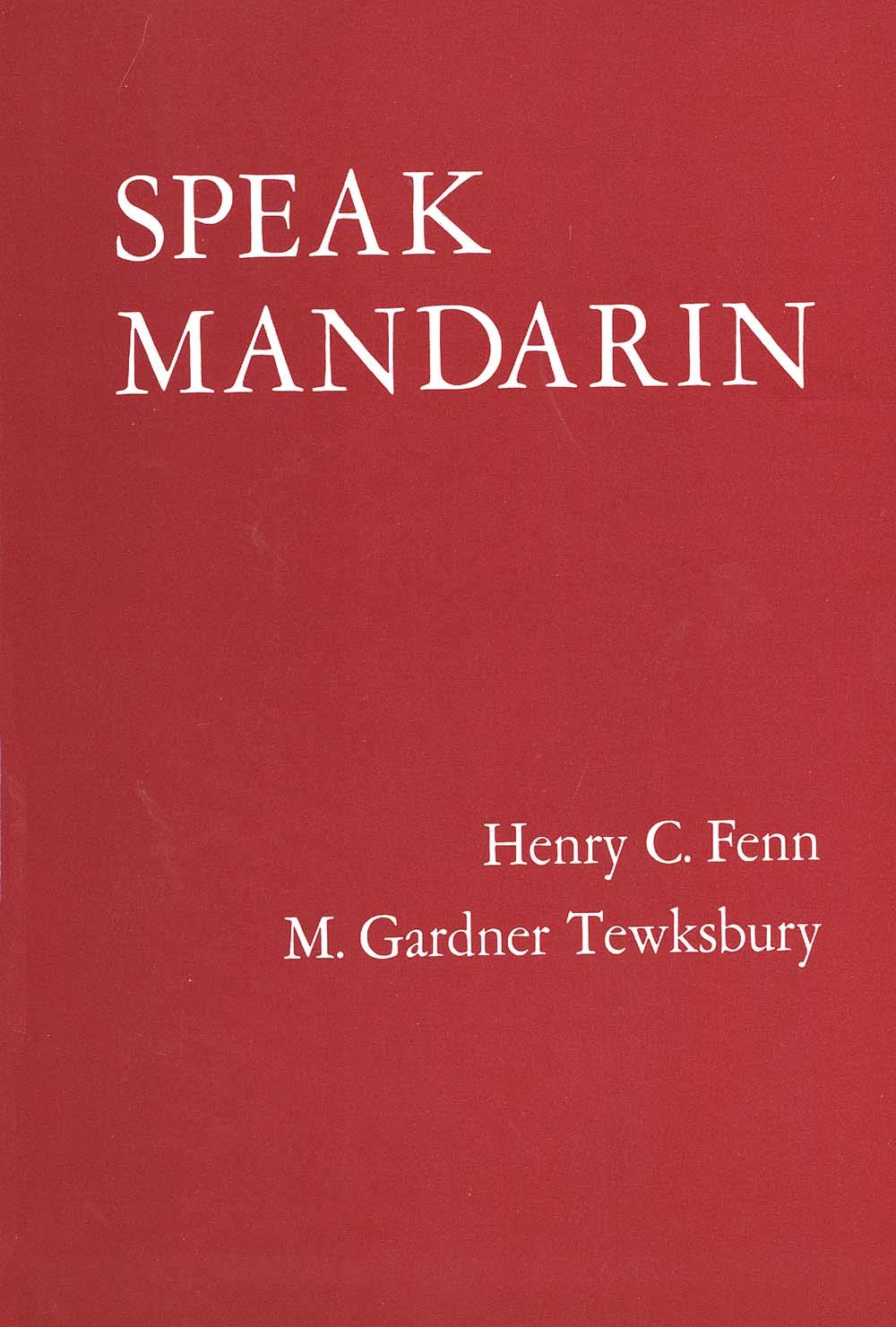 Speak Mandarin (Yale Language) Social Sciences