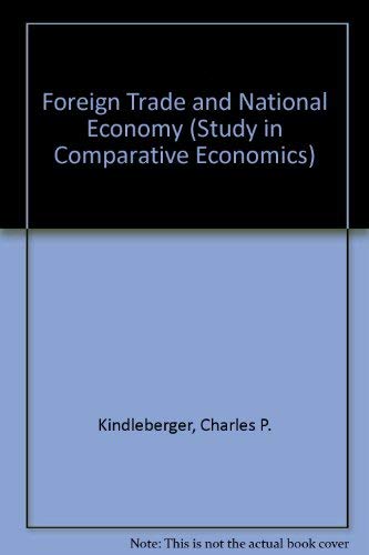 Foreign Trade and National Economy book