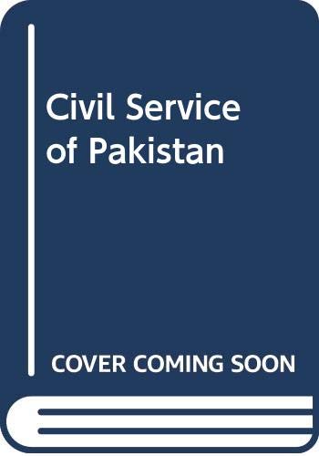 Civil Service of Pakistan book