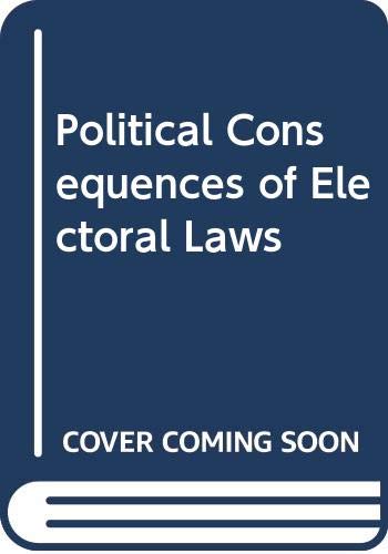 Political Consequences of Electoral Laws Books