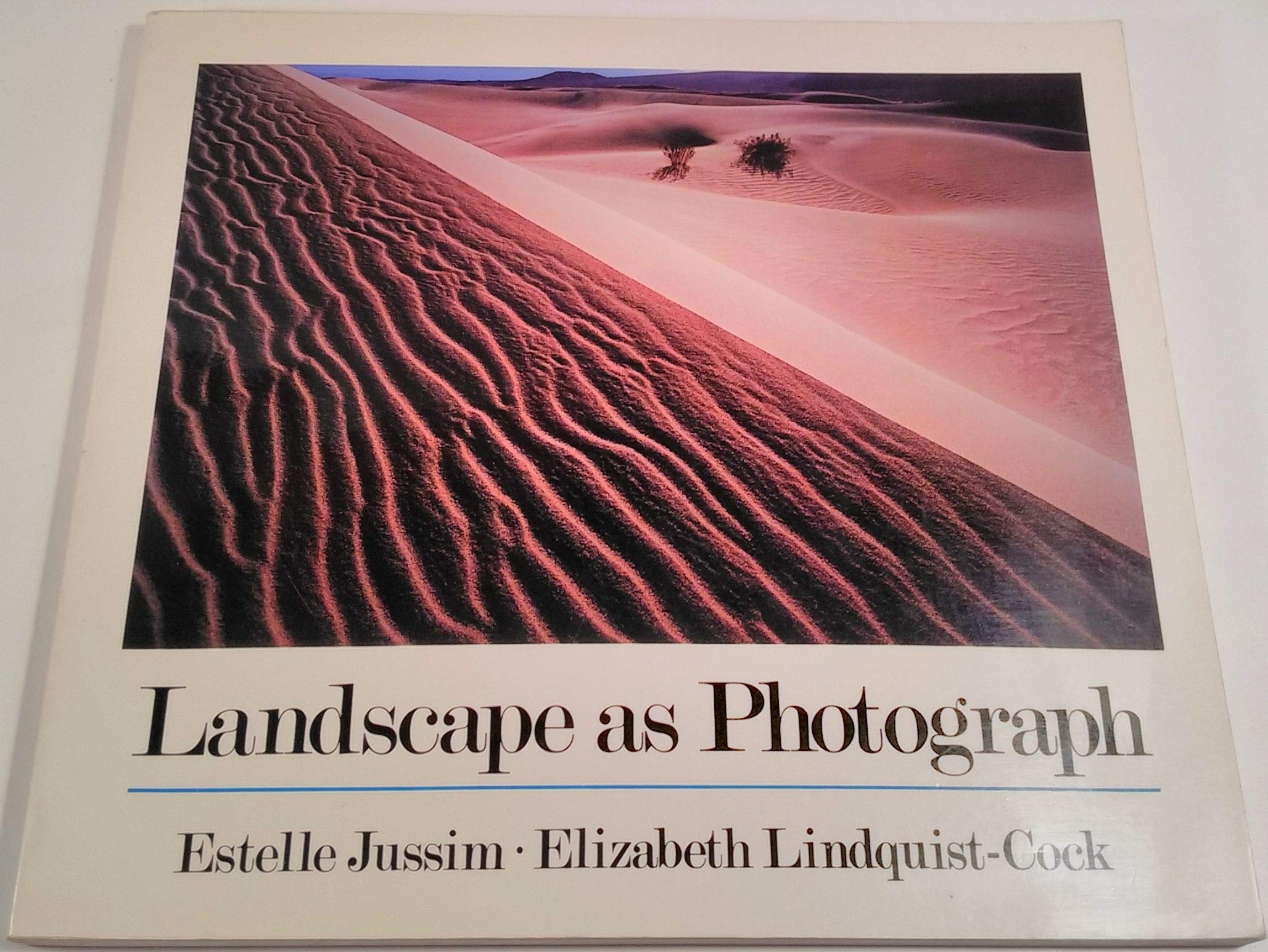 Landscape as Photograph Photography