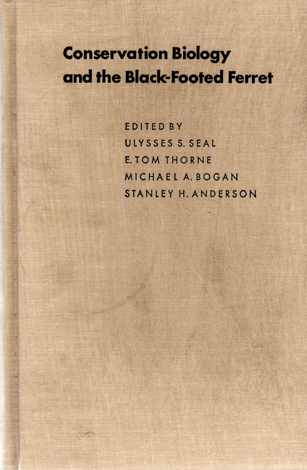 Conservation Biology and the Black-Footed Ferret Mathematics