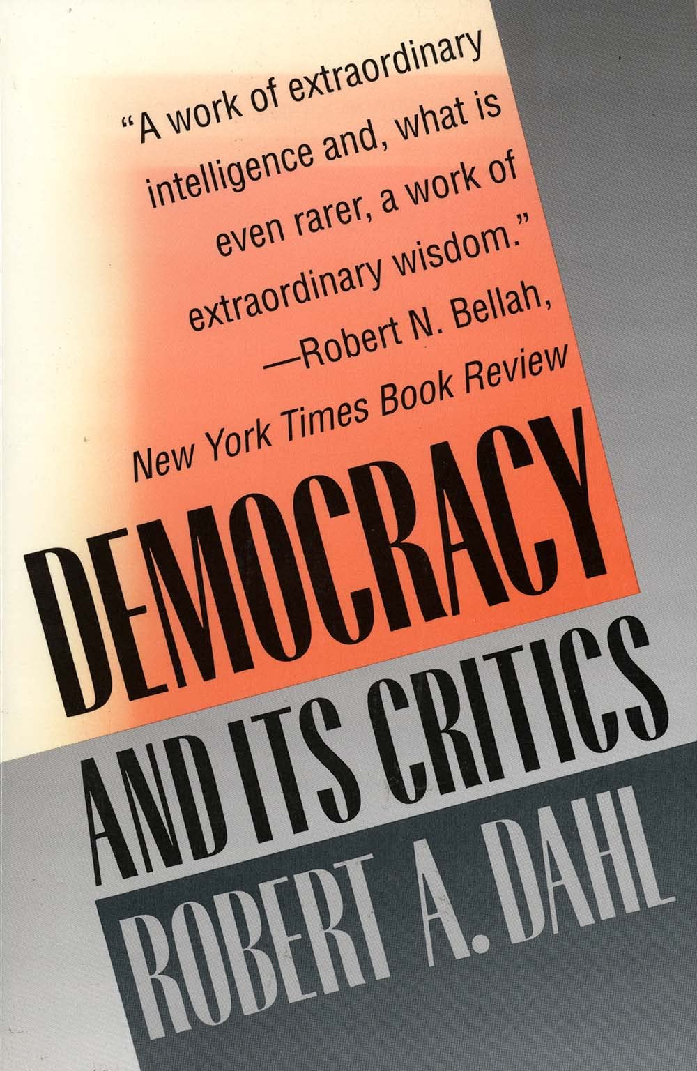 Product Image: Democracy and Its Critics