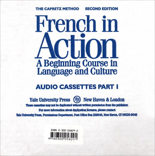 French in Action: A Beginning Course in Language and Culture, Second Edition: Audiocassettes, Part 1 Social Sciences