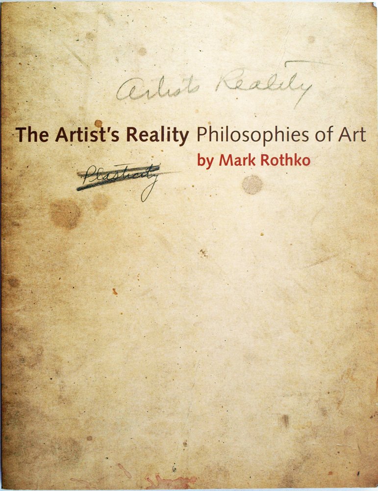 The Artist's Reality: Philosophies Of Art Film, Art & Culture