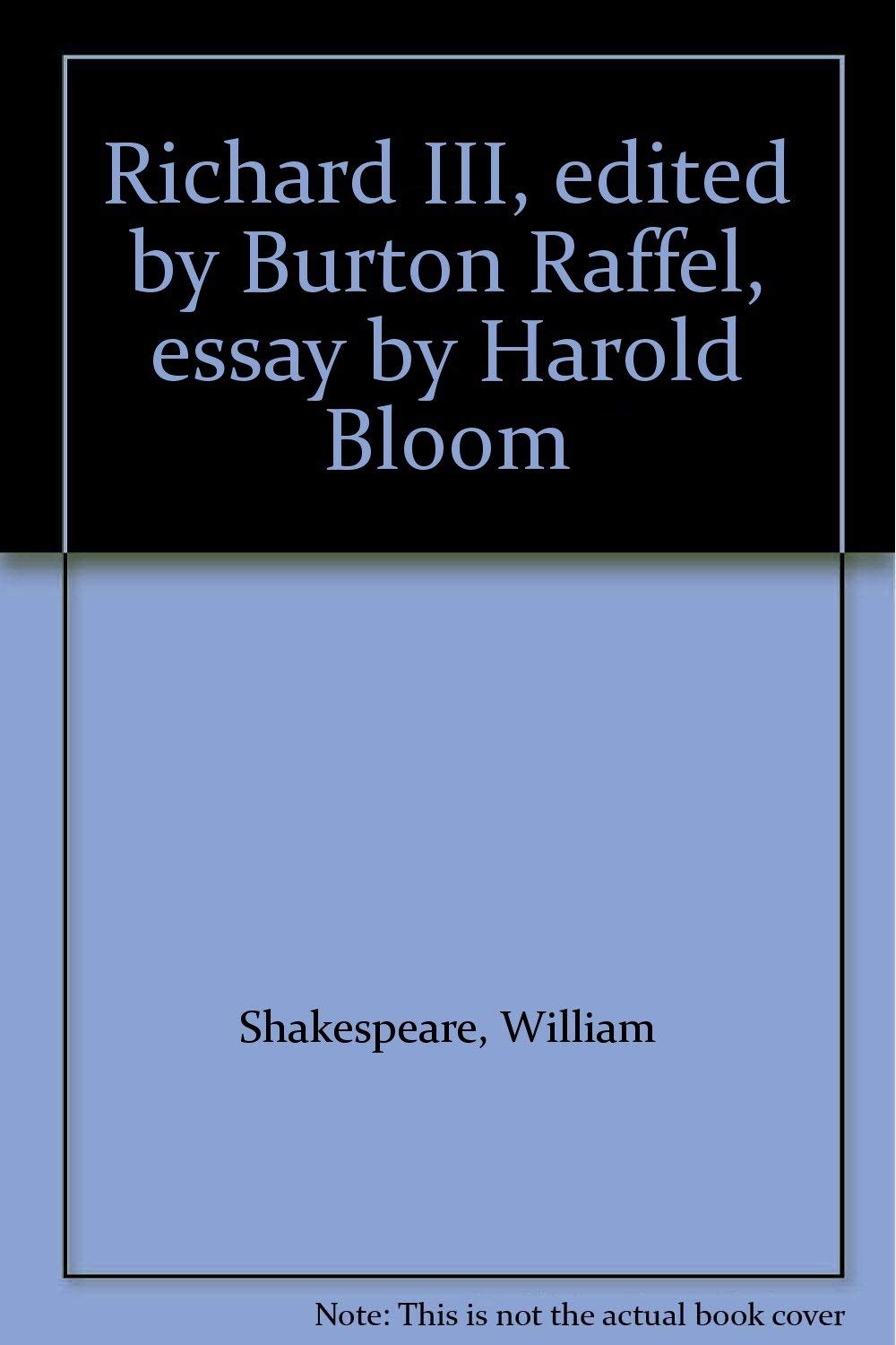 Richard III Drama
