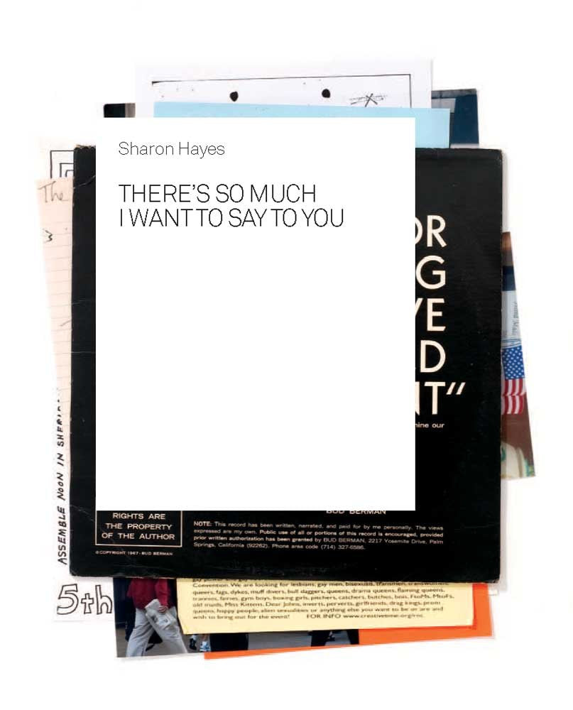 Sharon Hayes: There's So Much I Want to Say to You (Bioethics) Film, Art & Culture