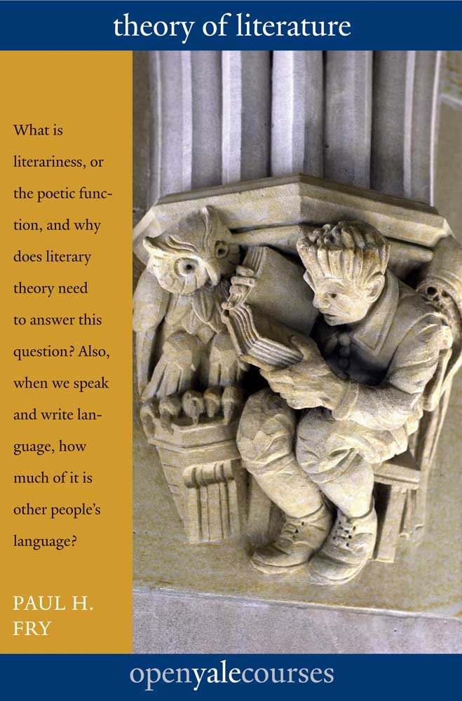 Theory of Literature book