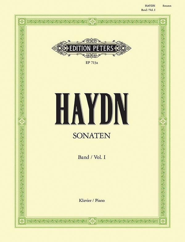 Piano Sonatas (1) (Edition Peters, 1, Band 1) Arts & Music