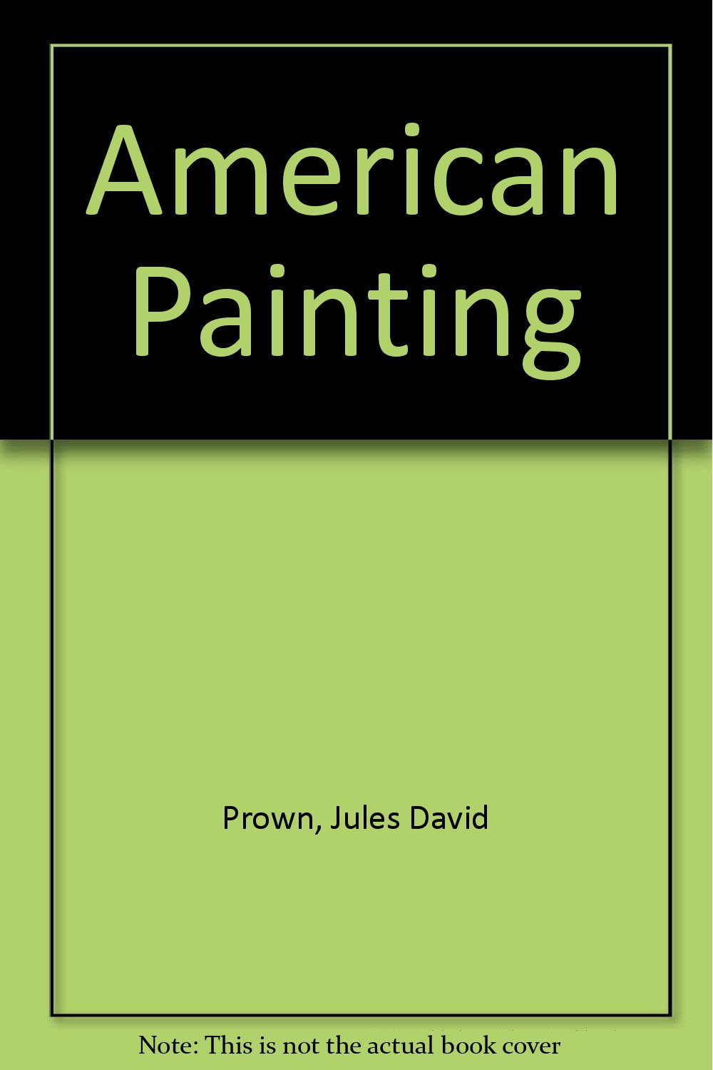 Product Image: American Painting