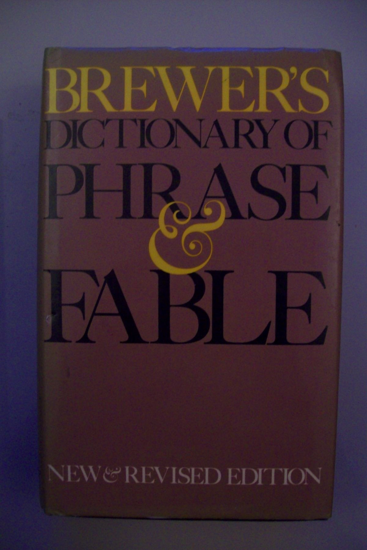 Brewer's Dictionary of Phrase and Fable Contemporary literature