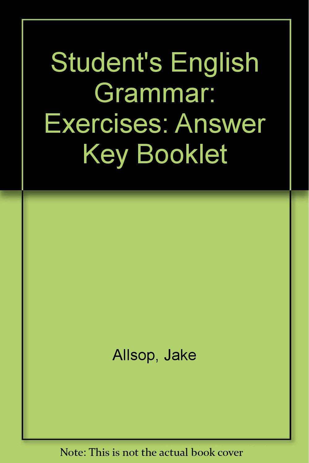 Students' English Grammar Exercises: w. Ans Foreign Languages ​​& Dictionaries