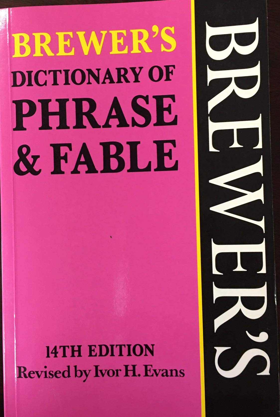 Brewer's Dictionary of Phrase and Fable Books