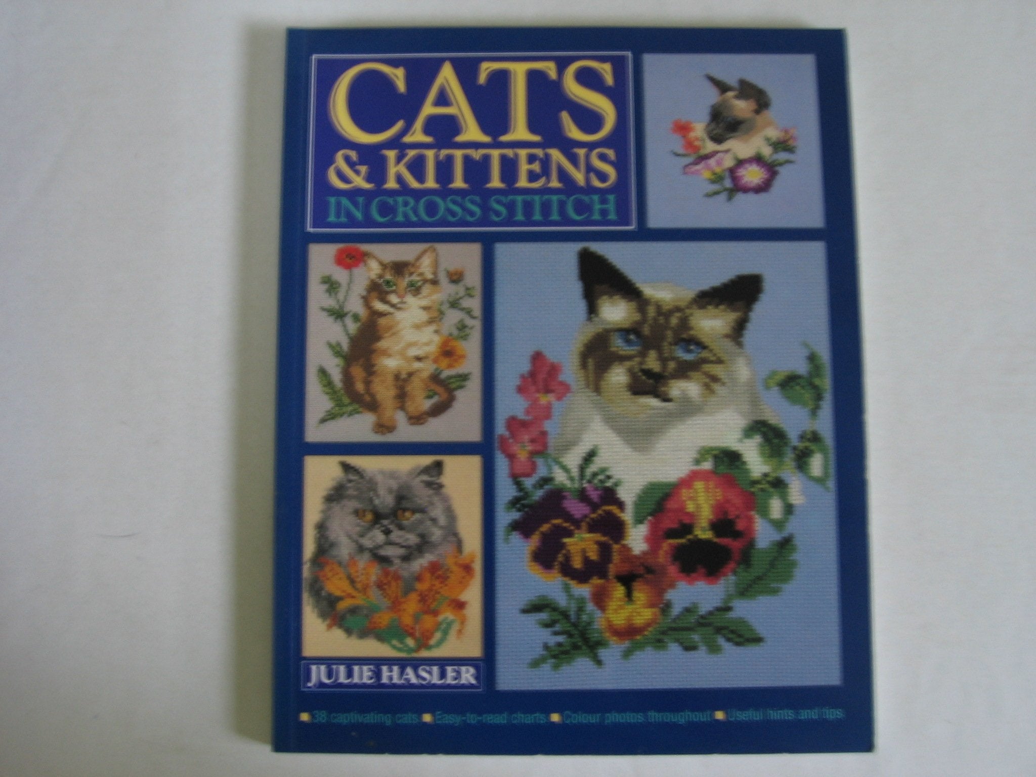 Cats & Kittens in Cross Stitch Hobbies & Crafts