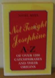 Not Tonight Josephine Books