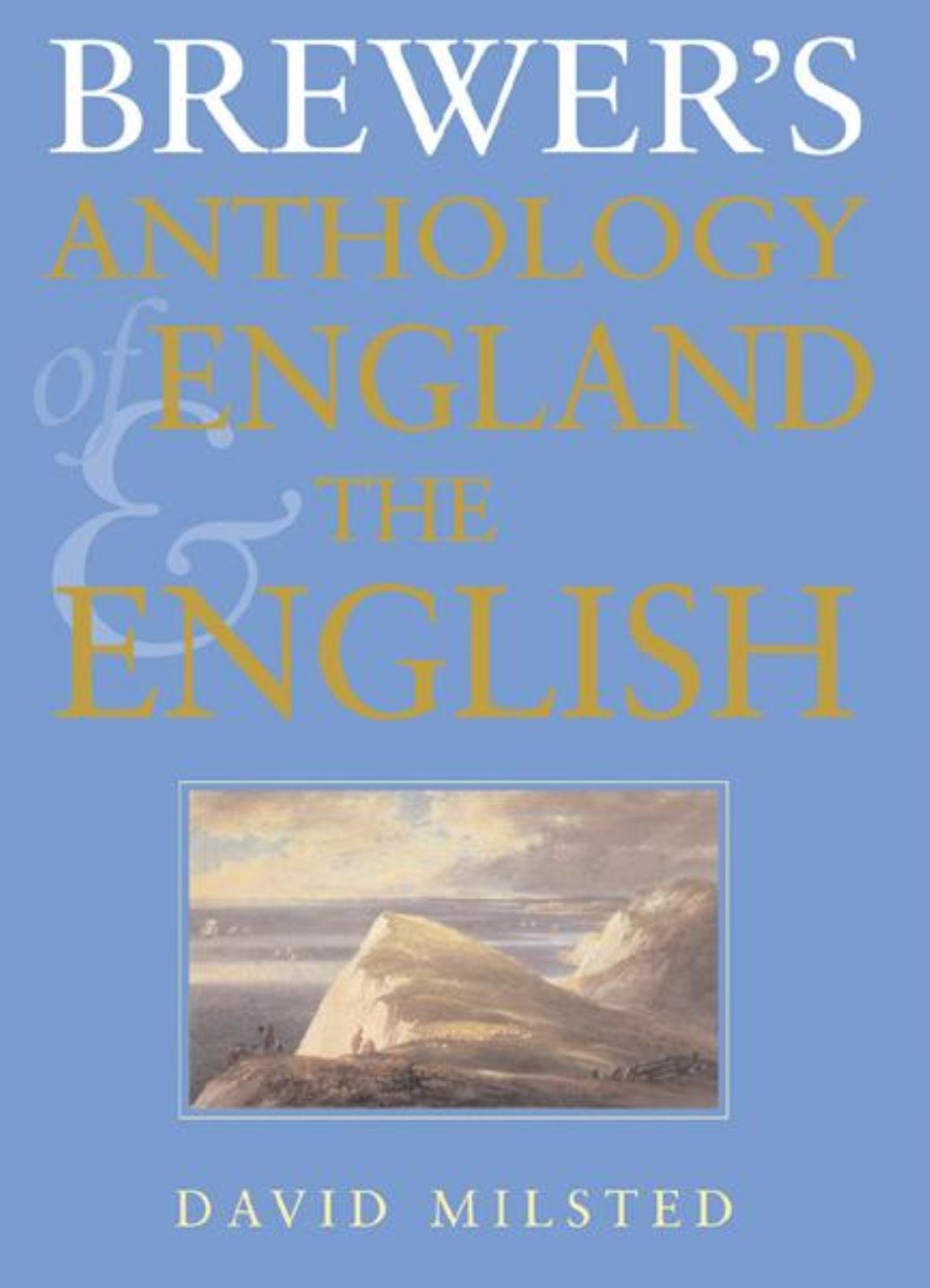 Brewer's Anthology of England and the English book