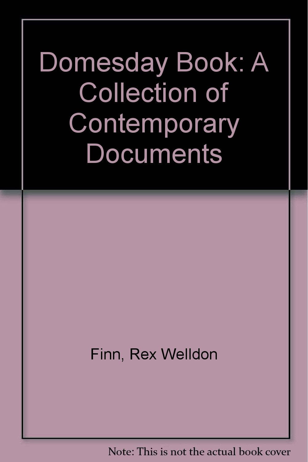 Domesday Book: A Collection of Contemporary Documents Books