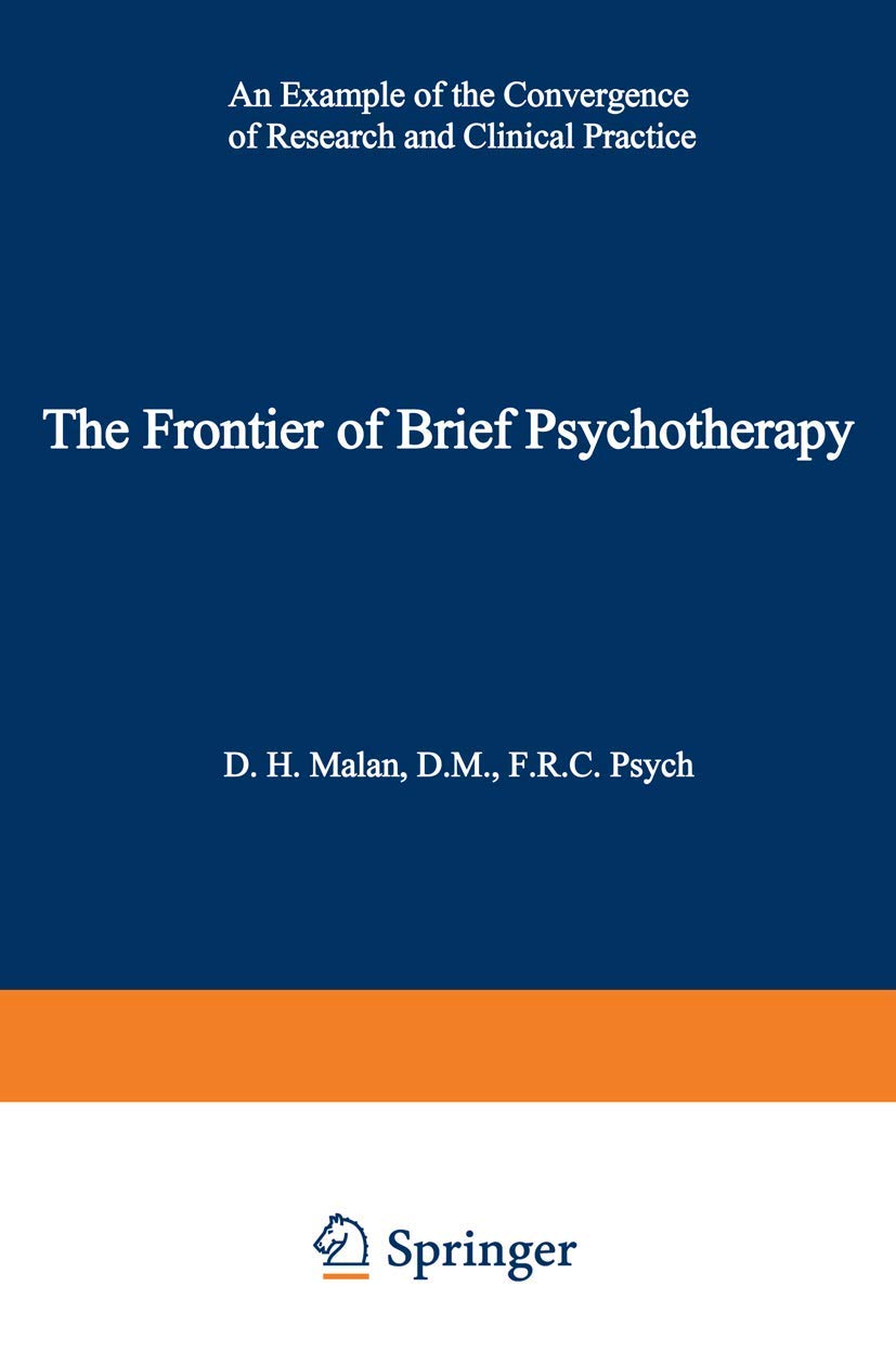 The Frontier of Brief Psychotherapy: An Example of the Convergence of Research and Clinical Practice book