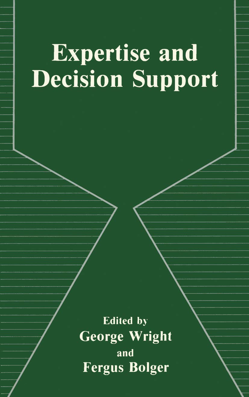 Expertise and Decision Support (Modern Analytical Chemistry) Law
