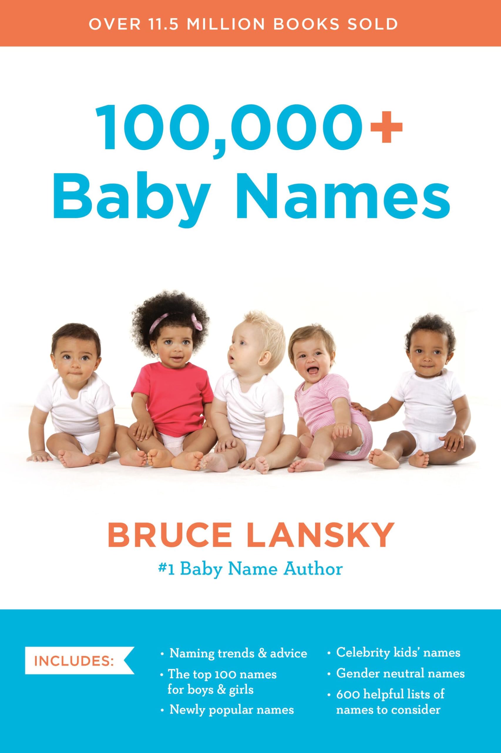 100,000+ Baby Names: The Most Helpful, Complete, and Up-to-Date Name Book Learning & Reference